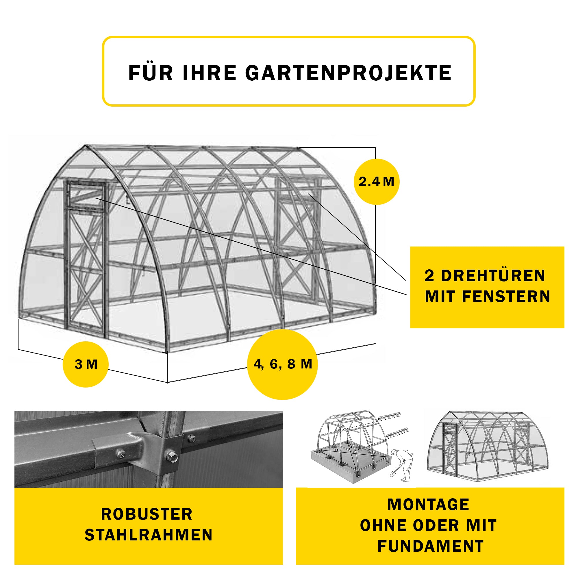 Gewächshäuser Mcgarden