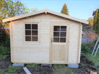 Gerätehütte aus Holz