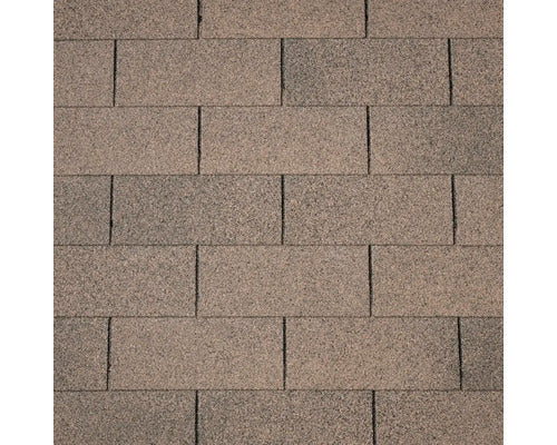 Rechteckschindel braun Pack = 2 m²