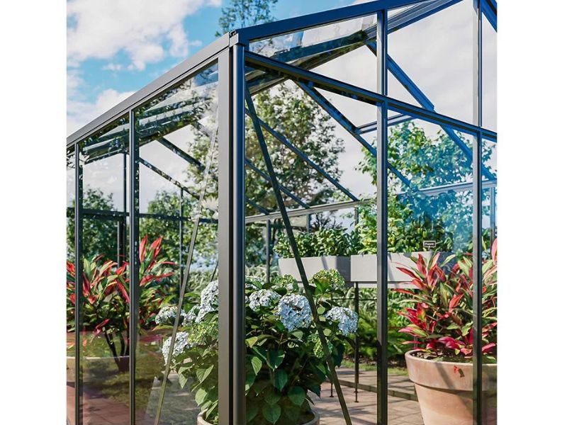 Glas-Gewächshäus Classic 310x459cm