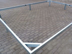 fundament Gewächshaus Metall