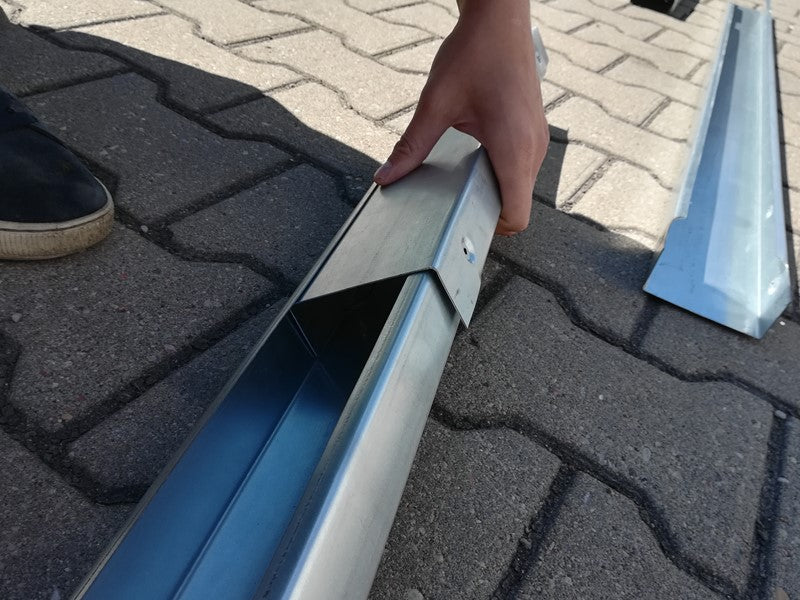 verzinkter Stahl fundament